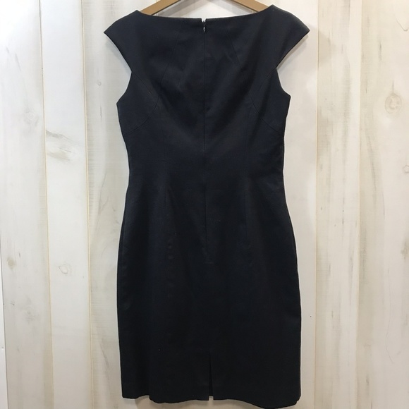 Maggy London Navy Blue Sheath Dress Size 8 - Picture 2 of 3